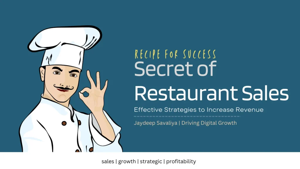 increasing restaurant sales success, itbhima, it bhima